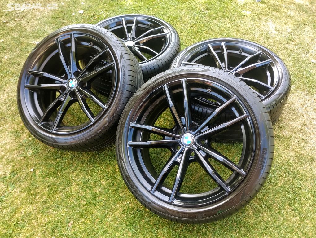 Alu kola 5x112 R19 BMW G20 G21 M-PAKET JET BLACK