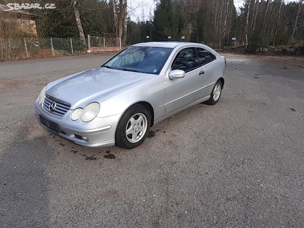 Mb c coupe 2.2cdi , c200. rok 2003 , w203