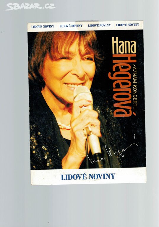 DVD HANA HEGEROVÁ - ZAZNAM Z KONCERTU