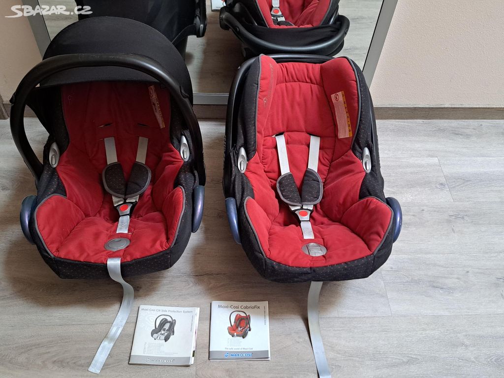 Autosedačky Cybex výborný stav 490 Kč/kus