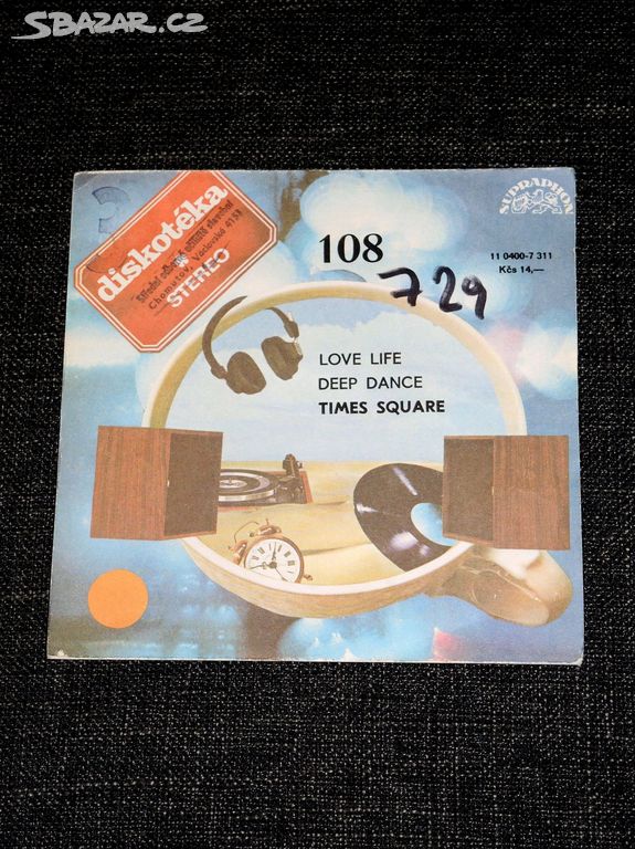 7" singl Times Square - Love Life / Deep Dance