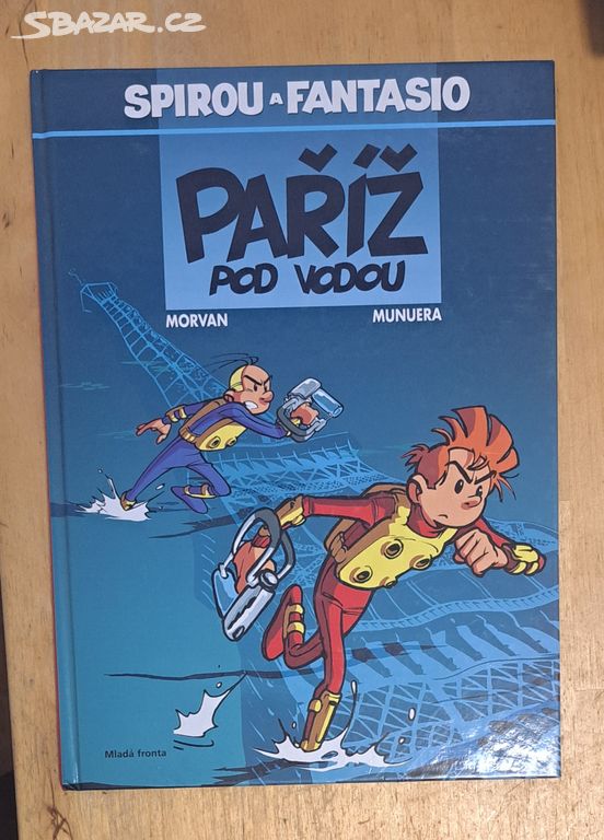 Komiks Paříž pod vodou