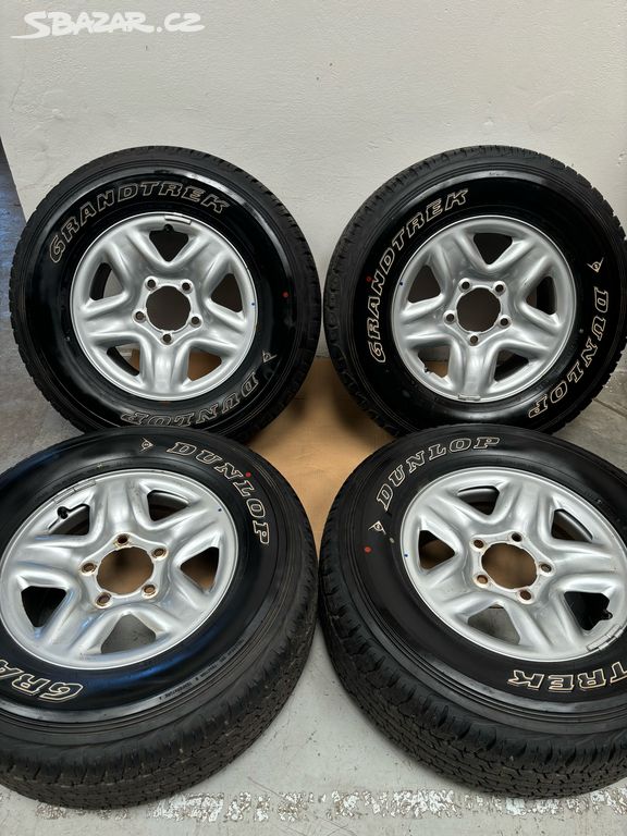 285/65/17 Dunlop Grandtrek Nová sada Toyota