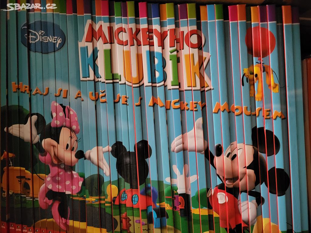 Knížky Mickeyho klubík - komplet 45 ks