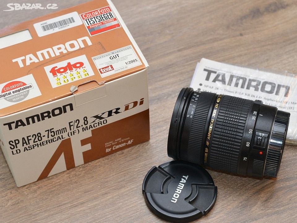 pro Canon - TAMRON SP AF 28-75mm 1:2.8 DiI MACRO