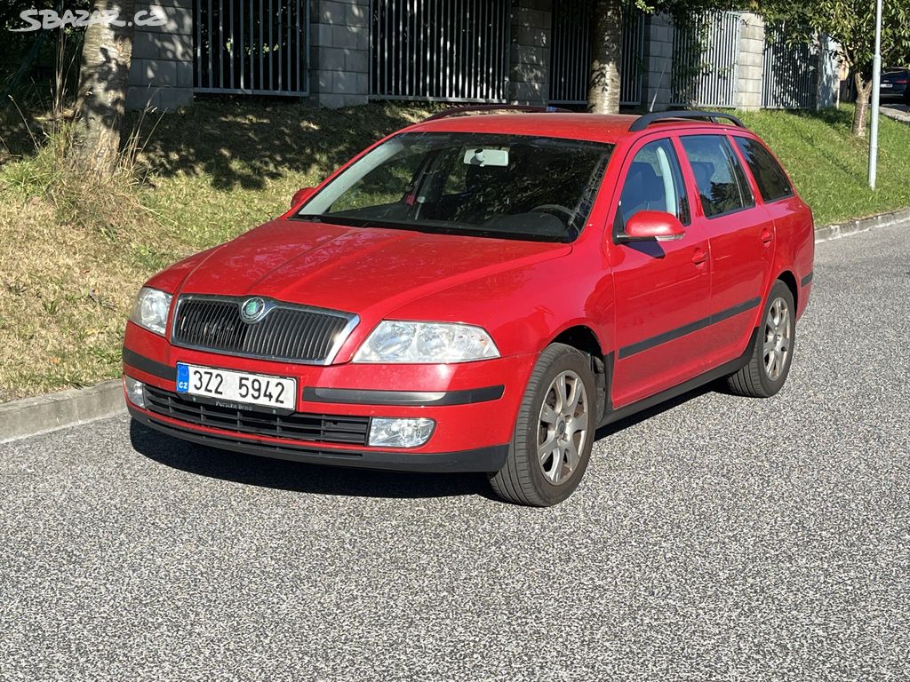 Octavia II combi 2007 2,0 tdi 103 kw původ CZ