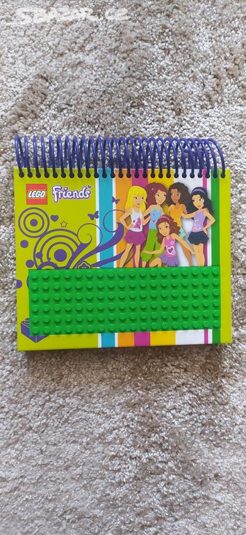 Zápisník sešit diář Lego friends 850595