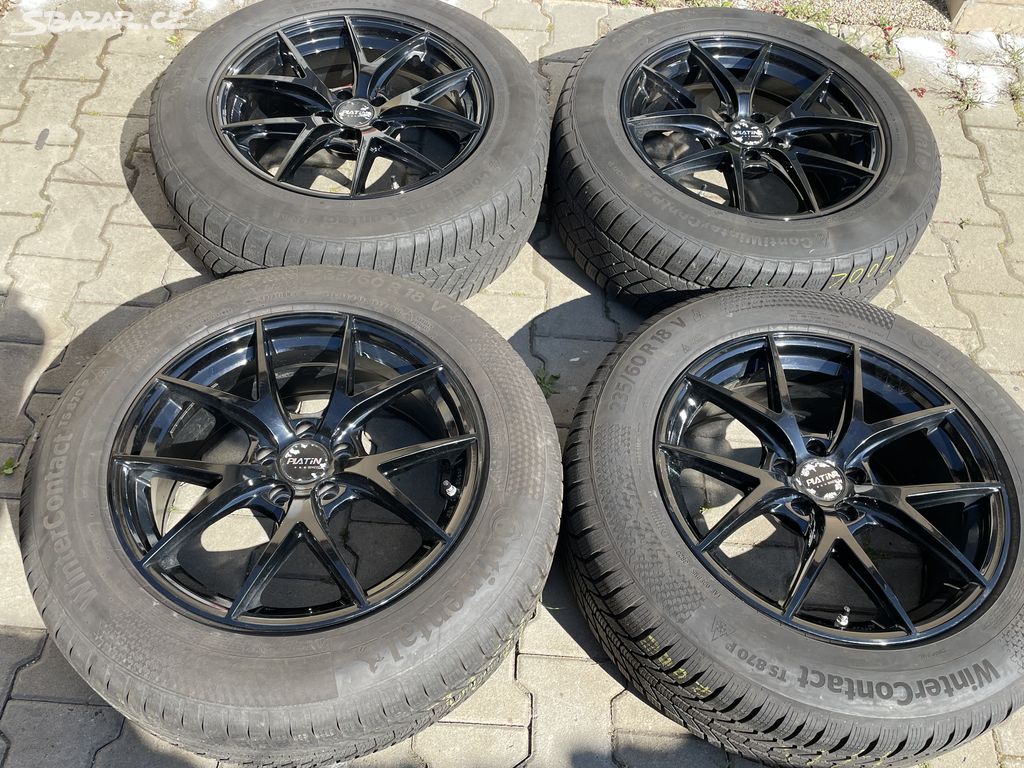 Alu kola 5x110 Alfa Romeo Stelvio 235/60 R18 zimní