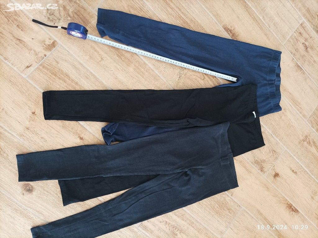 Dětské legíny+ jeans 128-134, 300,-Kč