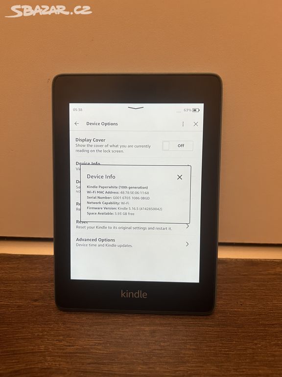 Čtečka Amazon Kindle Paperwhite 10. gen 8GB modrá