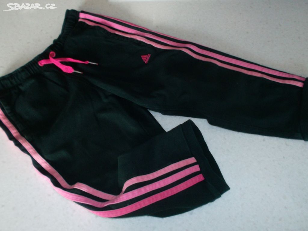 Adidas-3/4 kkaťase/tepláky, vel. 134-140 (9-10 let