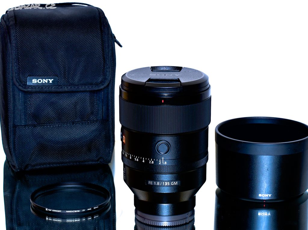 Sony FE 135 mm f/1,8 GM + UV 82mm TOP STAV