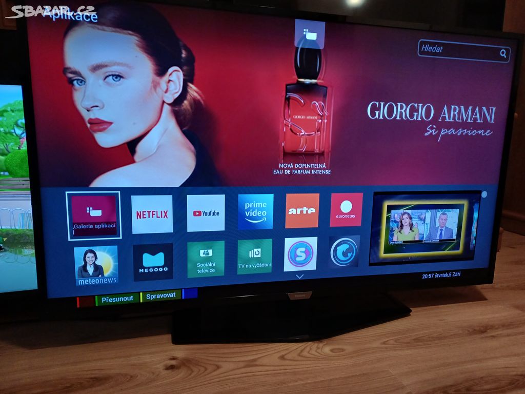 4K Smart TV Philips 50PUS6162-uhlopříčka 126cm