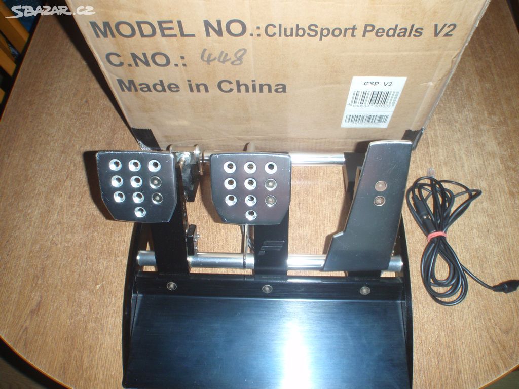 Pedály Fanatec Clubsport Pedals V2