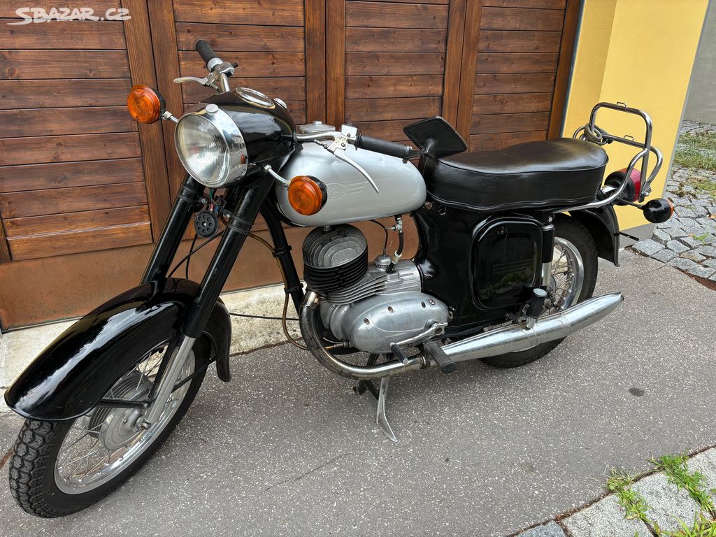 JAWA ČZ 175 1961 typ 450 s VAPE-TP a STK na 4 roky