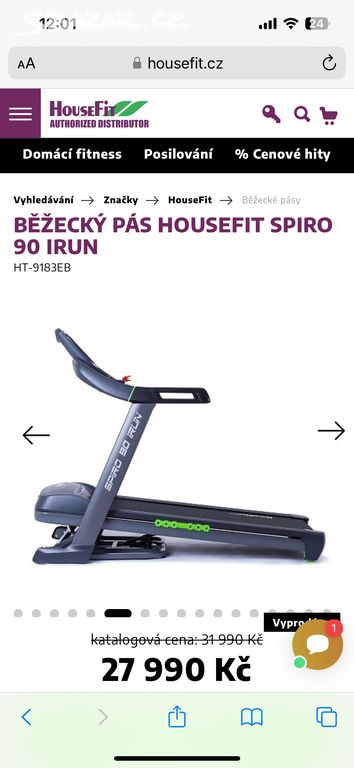 Běžící pás Housefit Spiro IRun90