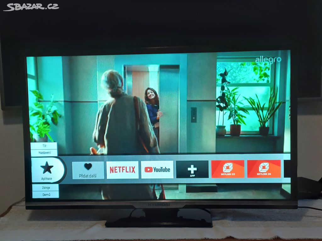 Smart TV Hyundai HLR 32TS470 SMART-uhlopříčka 80cm