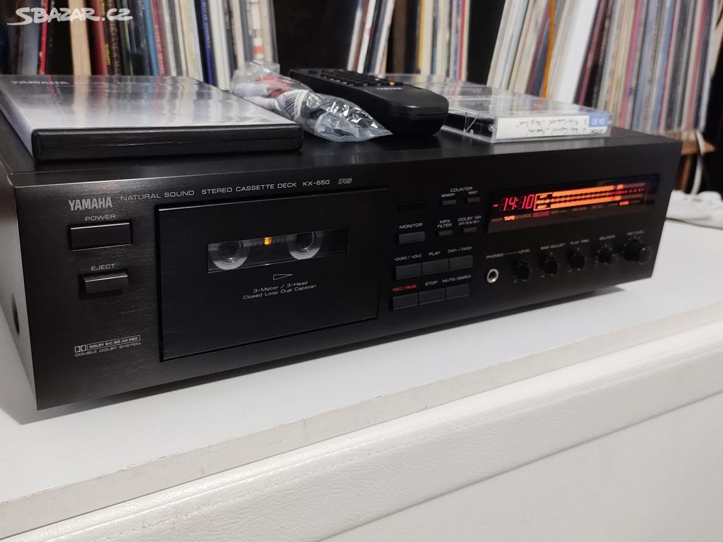 YAMAHA KX-650 Cassette Deck/Dolby B-C/3Head/HX PRO