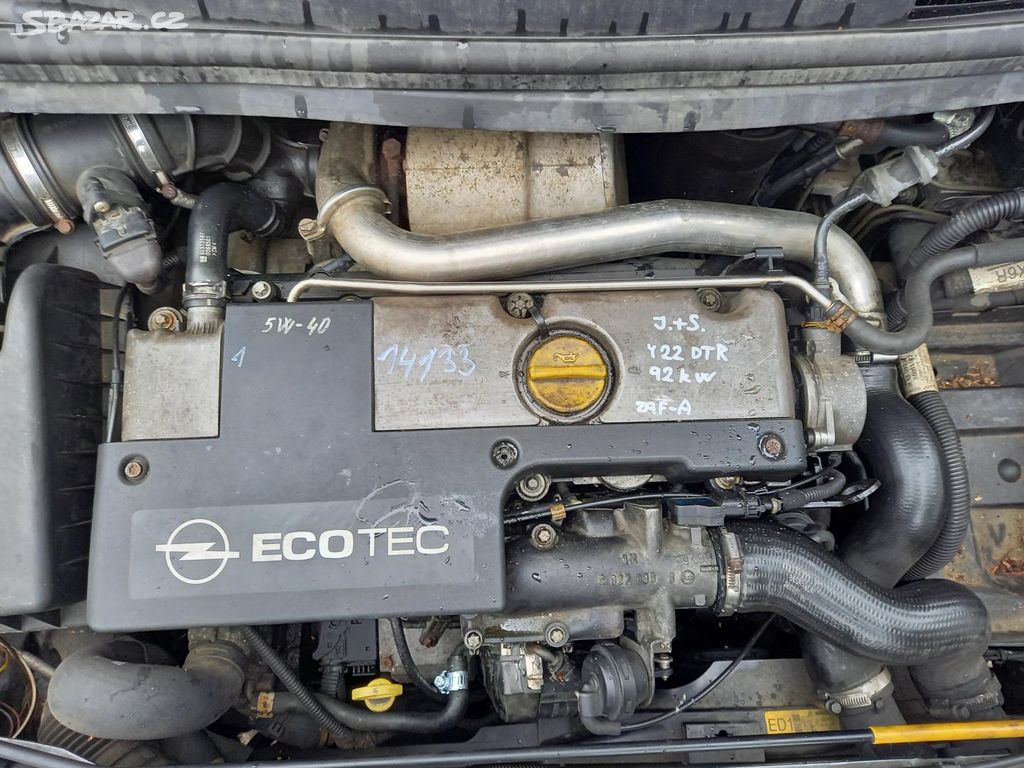 Motor Y22DTR 2.2 DTi 92kW z Opel Zafira A