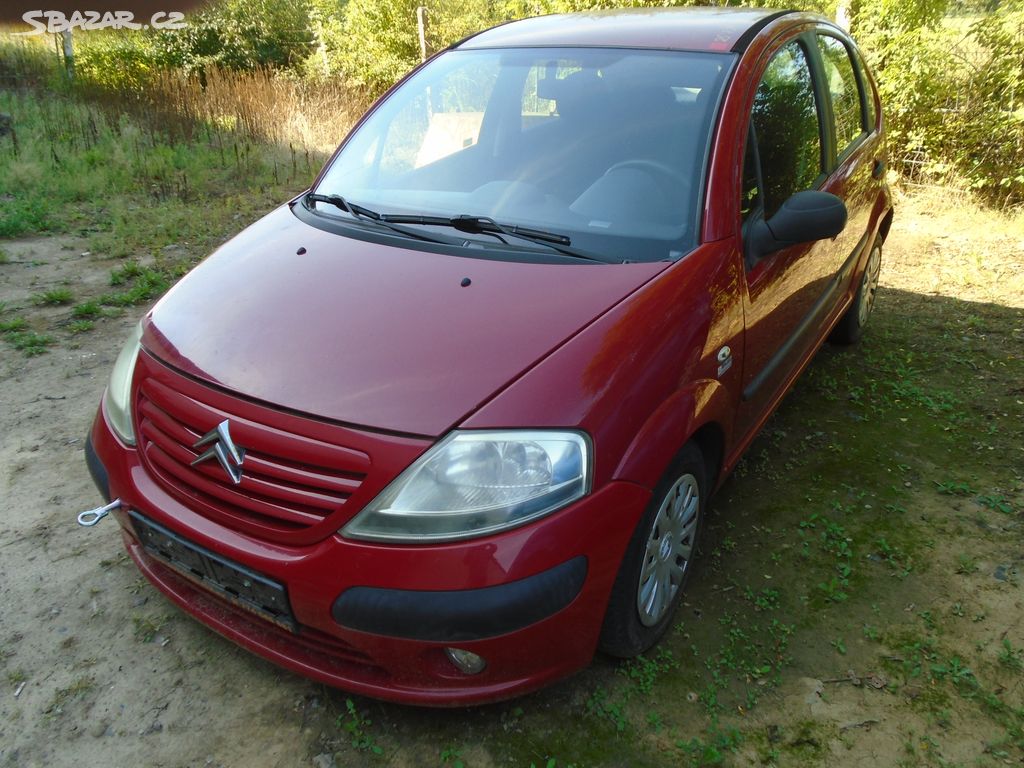 Citroen c3 1,1 motor díly r,2002