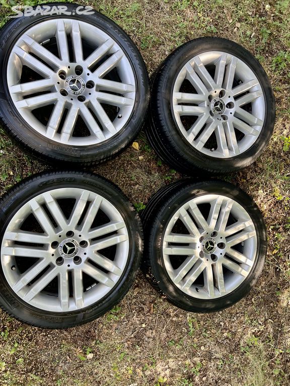 Letni sada alu Mercedes BBS R17 225/45 ET47 5x112