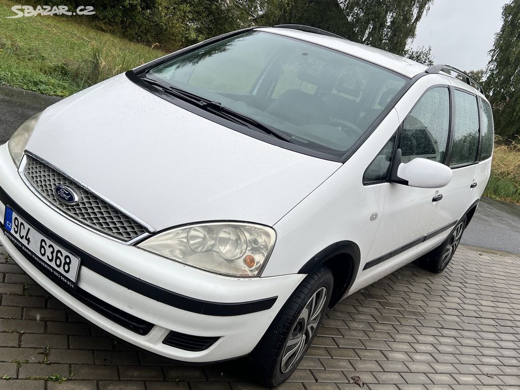 Ford Galaxy 1,9 66kw, r.v. 2005, nové chladiče atd