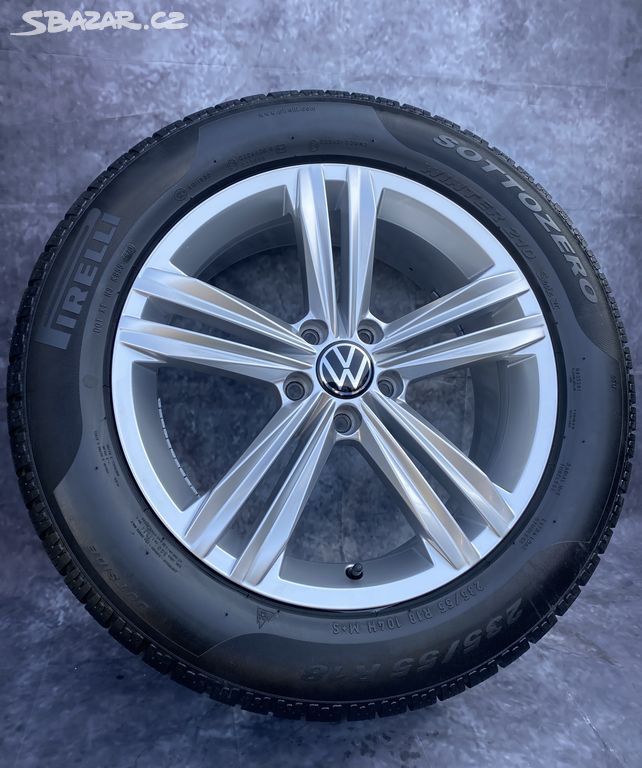 Originální ALU kola 5x112 VW Tiguan 235/55/18 TOP