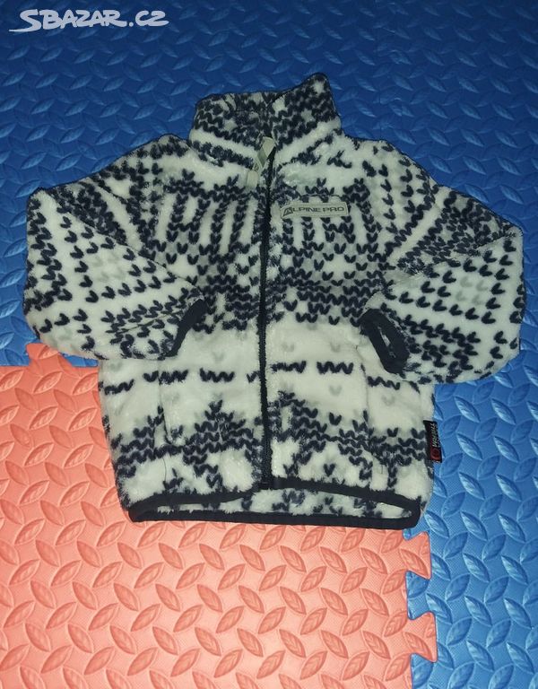 Dětské fleece mikina Alpine pro vel. 92/98