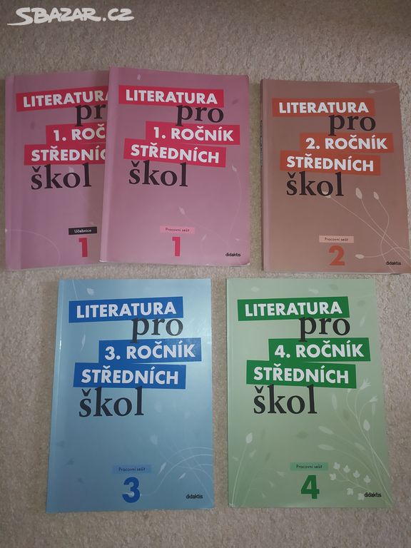 Literatura pro 1, 2, 3 a 4 ročník středních škol