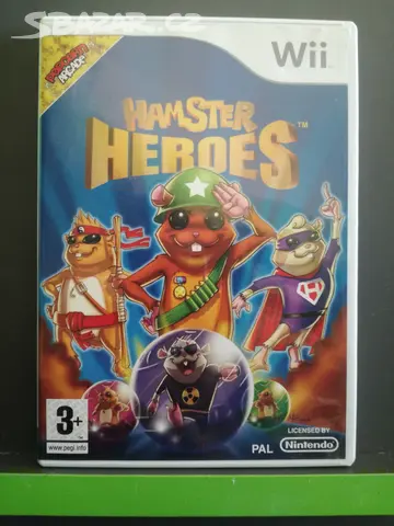 Hamster Heroes Sur Wii - Jeu Complet En Très Bon état