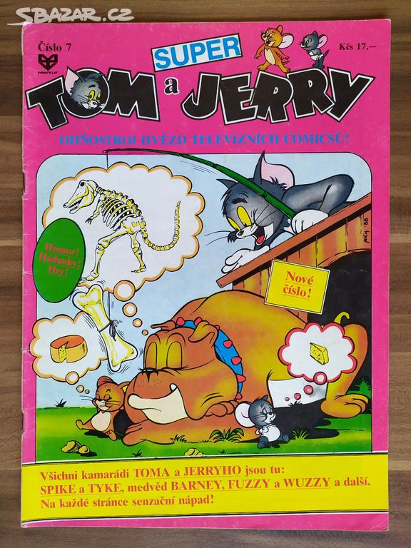 Komiks Super Tom a Jerry č. 7, neluštěný