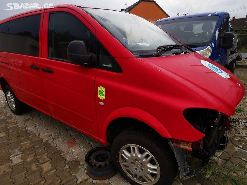 MERCEDES VITO 115 cdi, 4x4 - PRODEJ POUŽITÝCH DÍLŮ