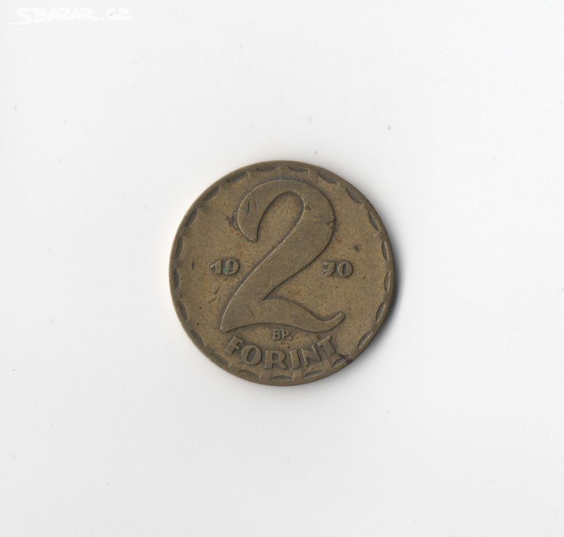 Mince Maďarsko 2 forinty 1970
