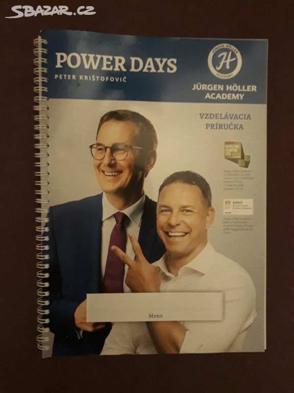 Příručka Power Days  Peter Krištofovič