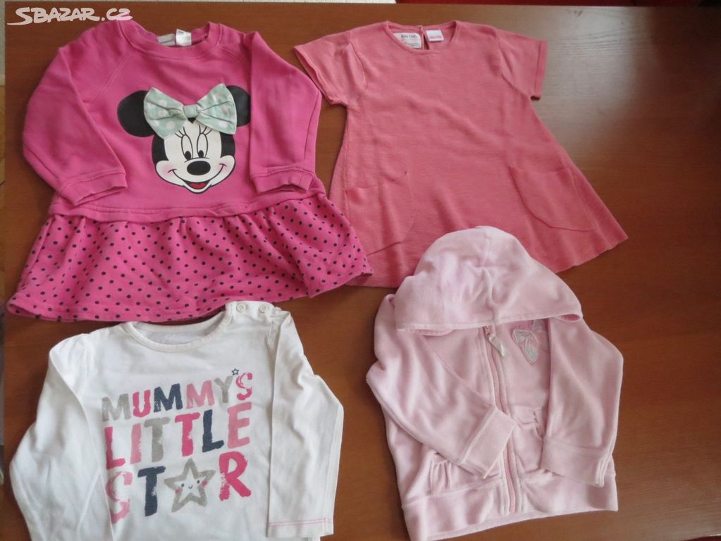 balík oblečení pro holku 80, Zara,Disney ,Minnie