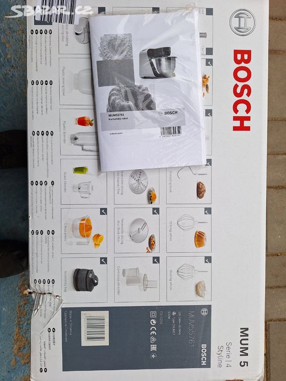 Kuchyňský robot Bosch MUM55761 NOVÝ!
