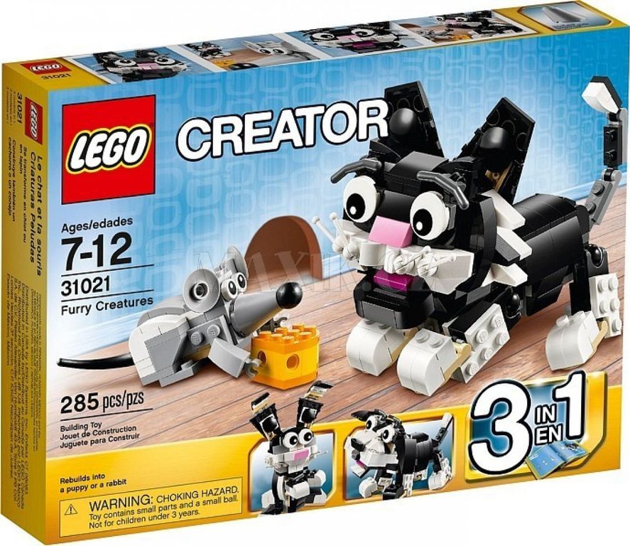 LEGO 31021 Creator 3 v 1, Chlupáčci