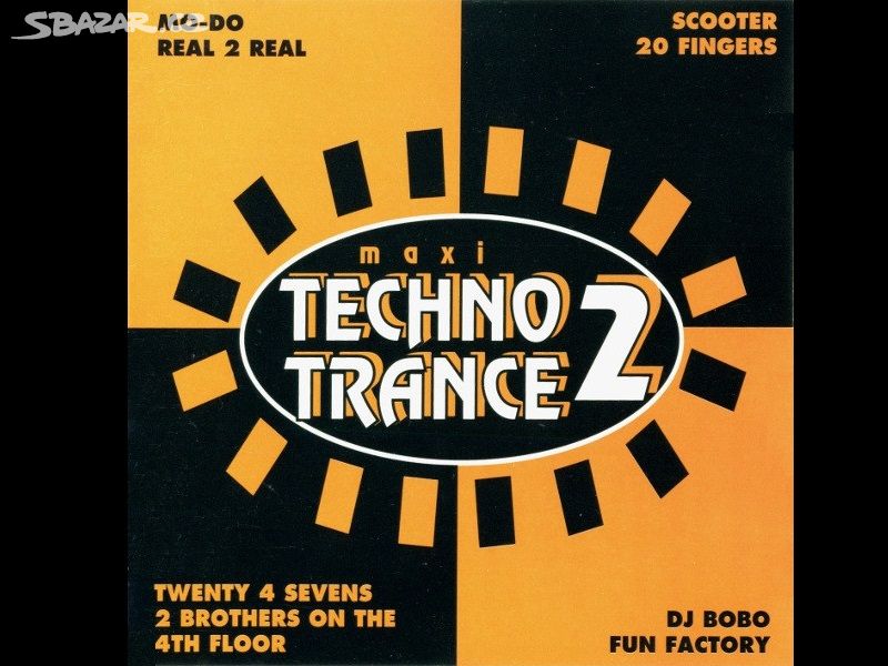 CD retro výběr Maxi Techno Trance 2 r.1994