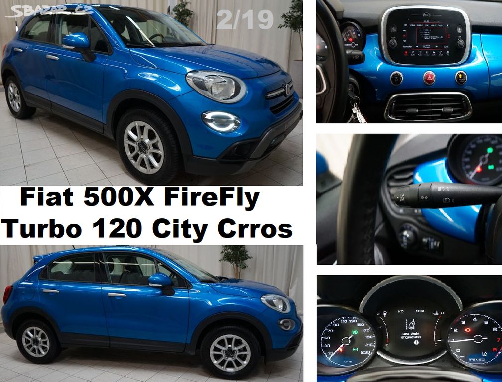 Fiat 500X 1,0i FireFly Turbo 120 City Crros 2/19