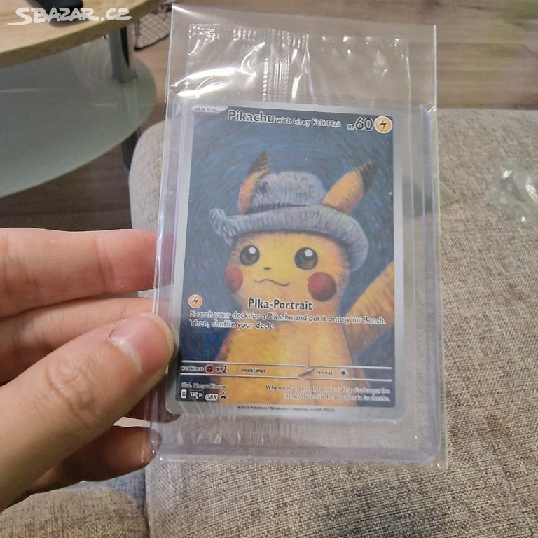 Pikachu with Grey Felt Hat - Pokémon TCG