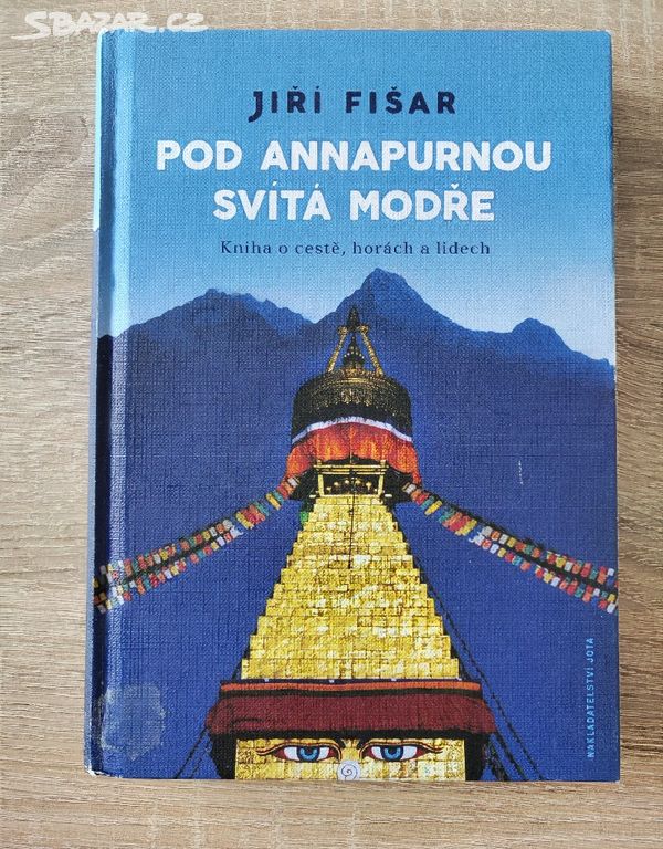Kniha Pod Annapurnou svita modre