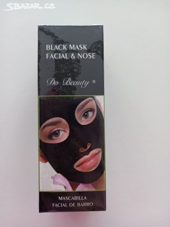539 - černá slupovací maska