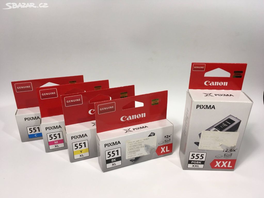 Cartridge XL a XXL pro tiskárny Canon PIXMA iP