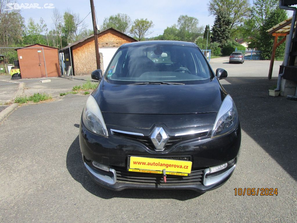 Renault Megane Scenic 1,5 DCi 81Kw-polokůže, Navi