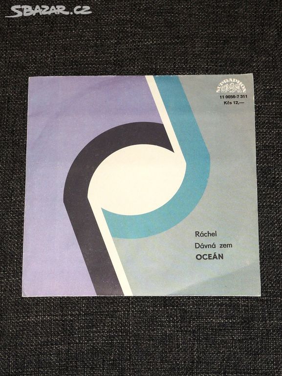 7" singl Oceán - Ráchel / Dávná Zem (1989).