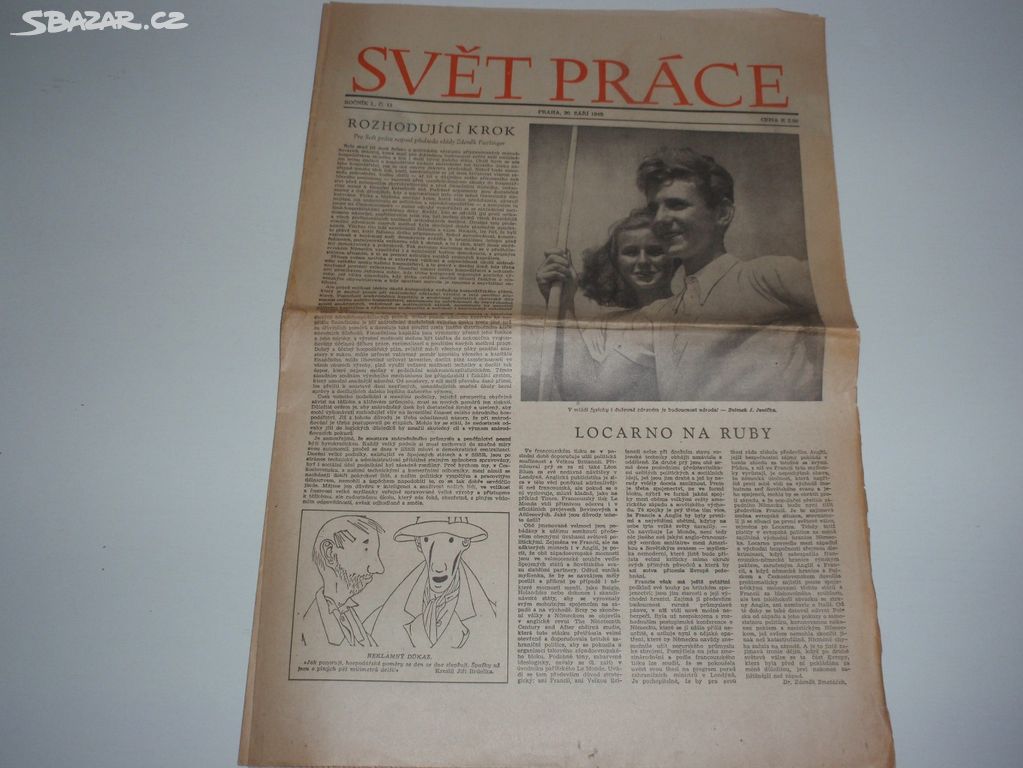 noviny 1945