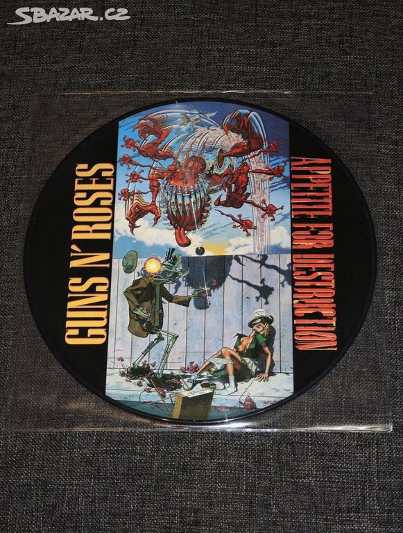 LP picture Guns N' Roses -Appetite For Destruction
