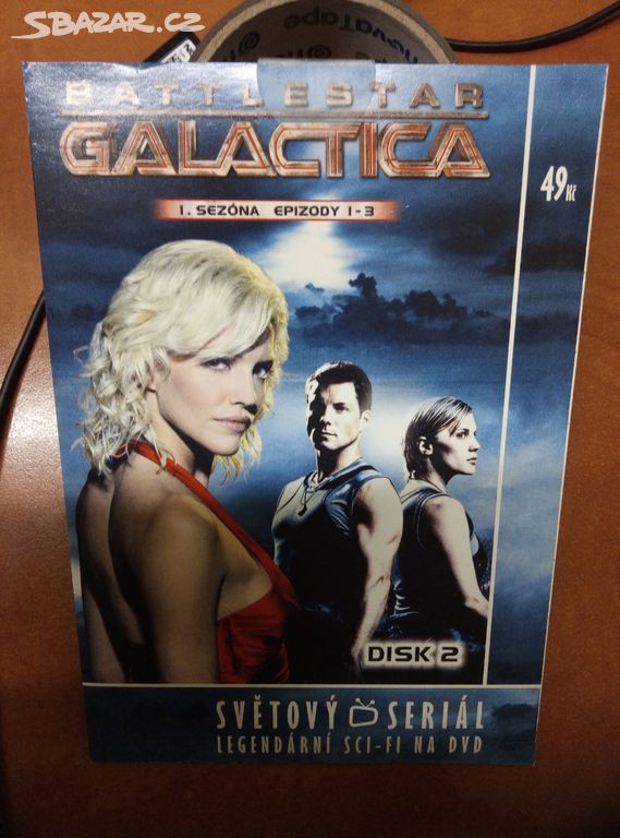 DVD Battlestar galactica disk 2