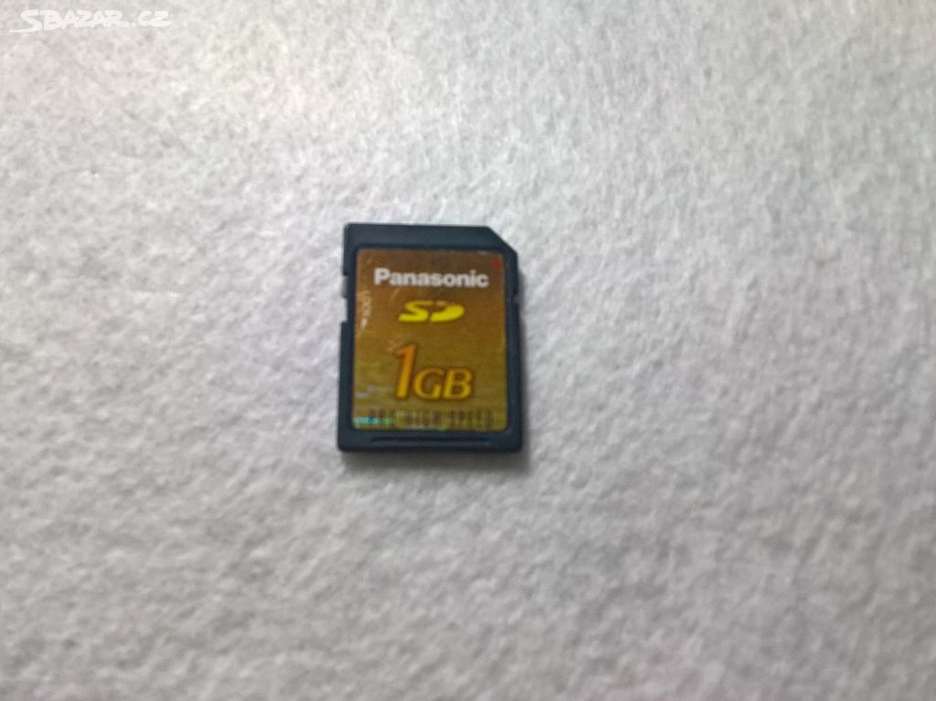 Paměťová karta Panasonic 1GB SD karta Japan