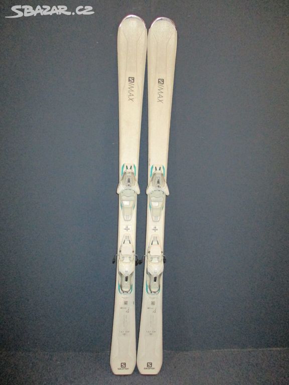 Dámské lyže SALOMON S/MAX 4 W 145cm, VÝBORNÝ ST